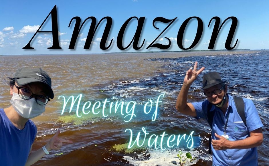 【絶景企画】これぞ地球の奇跡！ブラジルアマゾン河の二河川合流地点より生中継！！
